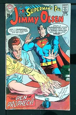 Buy Jimmy Olsen (Vol 1) Supermans Pal # 129 Very Good (VG)  RS003 DC Comics SILV AGE • 12.99£