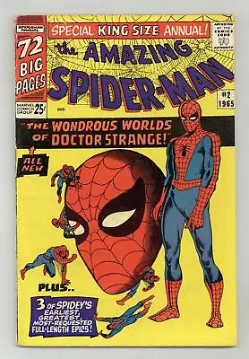 Buy Amazing Spider-Man Annual #2 VG- 3.5 1965 • 66.22£