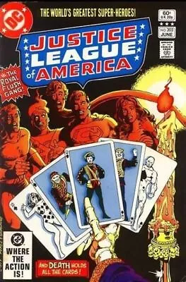 Buy Justice League Of America (1960) # 203 (8.0-VF) Royal Flush Gang 1982 • 7.20£