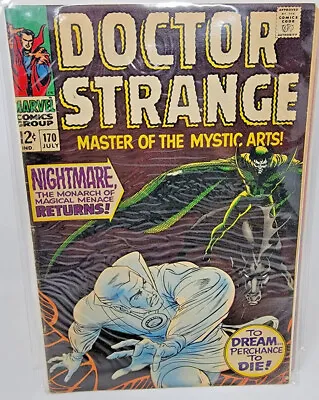 Buy Doctor Strange #170 Nightmare Appearance *1968* 6.0 • 47.32£