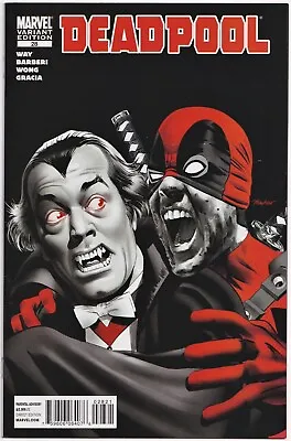 Buy Deadpool #28 Mike Mayhew Vampire Retail Variant Nm 2010 Dracula Marvel Comics • 59.95£
