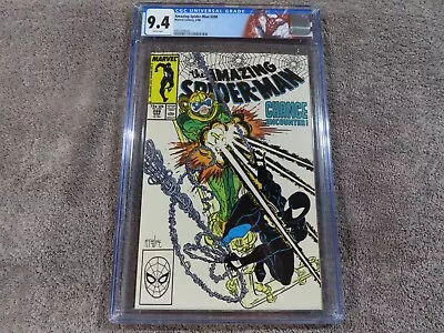 Buy 1988 MARVEL Comics AMAZING SPIDER-MAN #298 Key 1st Cameo Ap. Of VENOM - CGC 9.4 • 118.59£