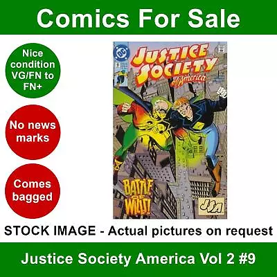 Buy DC Justice Society America Vol 2 #9 Comic - VG/FN+ 01 April 1993 • 3.99£