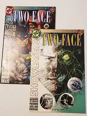 Buy SHOWCASE '93 #7 And SHOWCASE '93 #8   Knightfall Part 13 And 14 Two-Face/Batman • 12£