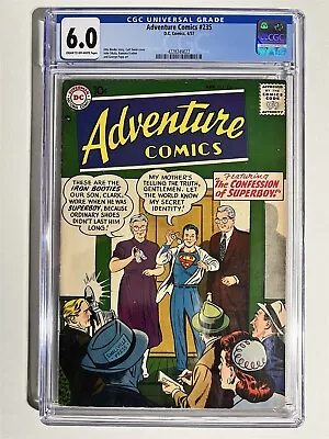 Buy Adventure Comics #235 Dc Comics Silver Age 1957 Cgc 6.0 Graded • 159.50£