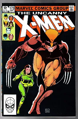 Buy Uncanny X-Men #173 VF- Classic Wolverine & Rogue Paul Smith Cover • 4.79£