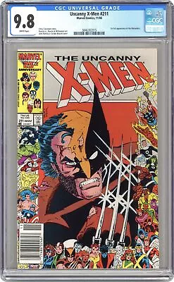 Buy Uncanny X-Men #211N CGC 9.8 1986 3846302015 • 367.63£