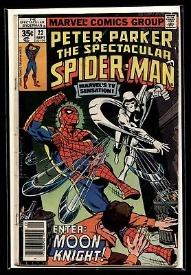 Buy 1978 Peter Parket Spectacular Spider-Man #22 Marvel Comic • 11.94£