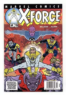 Buy X-Force #116A Allred VF 8.0 2001 • 48.77£