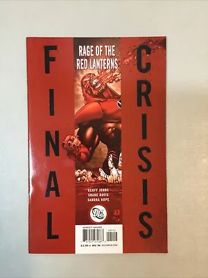 Buy Final Crisis Rage Of The Red Lanterns 1 DC Comics 2nd Print (RL01) • 27.08£