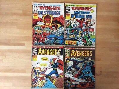 Buy Marvel Comics The Avengers Issues 66,67,68,71 Original Dec1974 & Jan 1975 • 10£