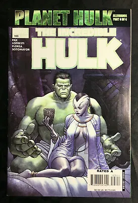 Buy Incredible Hulk 103 Caiera Miek Dr Strange V 2 Planet World War 1 Copy She Red  • 8.11£