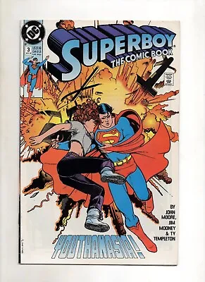 Buy Superboy The Comic Book.number 3.april 1990.dc Comics • 2.50£