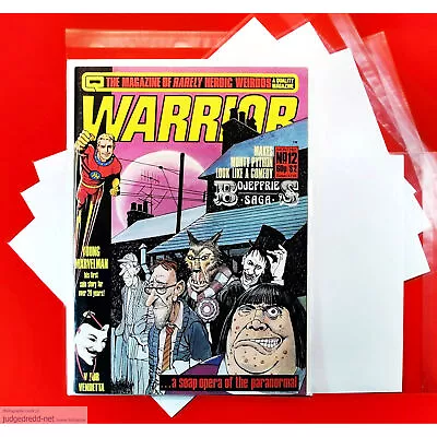 Buy Warrior Magazine # 12 Original V For Vendetta British Alan Moore Comic (Lot 3646 • 13.49£