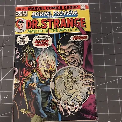 Buy Marvel Premiere #11  5.5-6.0 1973 Strange Becomes Sorcerer Supreme Frank Brunner • 6.84£