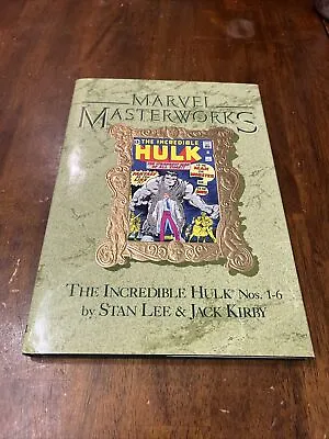 Buy Marvel Masterworks #8: The Incredible Hulk, Hardcover, Very Good Condition • 19.95£