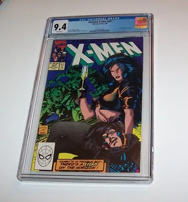 Buy Uncanny X-Men #267 - Marvel 1990 Bronze Age Issue - CGC NM 9.4 - 2nd Gambit • 52.03£