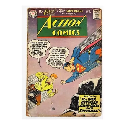 Buy Action Comics (1938 Series) #253 In Good Condition. DC Comics [s/ • 97.25£