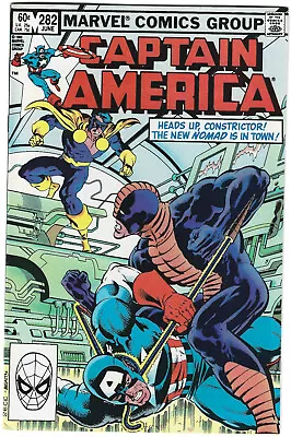 Buy Marvel CAPTAIN AMERICA #282 Direct (Jun 1983) Mike Zeck J.M. DeMatteis J. Beatty • 40.21£