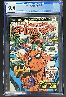 Buy Amazing Spider-man #150 Cgc 9.4 Nm Marvel Comics 1975 • 118.49£