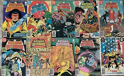 Buy Batman And The Outsiders 11-19  & Annual 1 DC 1983/84 Comic Books • 16.08£