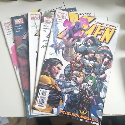 Buy Uncanny X-Men #437-441 She Lies With Angels Lot Of 5 2004 Marvel Comics MCU • 12.95£