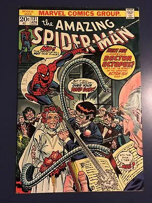 Buy Amazing Spider-man #131 (8.0-8.5) Ow Pages Doctor Octopus (1974) • 19.86£