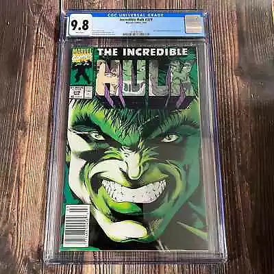 Buy Incredible Hulk #379 CGC 9.8 1st App Of Delphi, Ajax, Achilles, Hector & Paris • 207.92£