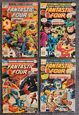 Buy Fantastic Four #176,177,178,179 Marvel 1976-77 Thomas/Perez /Wilson VG To NM- • 28.37£