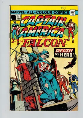 Buy Captain America (1968) # 183 UK Price (5.0-VGF) (409111) Death Of (NEW) Cap (... • 9£