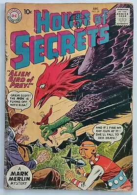 Buy House Of Secrets 39 £10 1960. Postage On 1-5 Comics 2.95 • 10£