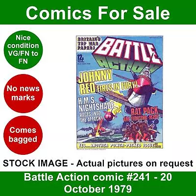 Buy Battle Action Comic #241 - 20 October 1979 - Nice No Writing • 3.99£