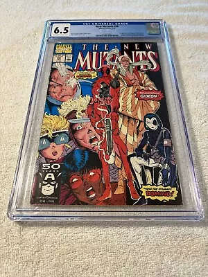 Buy New Mutants #98 CGC 6.5 1st Appearance Of Deadpool! Hot Book! Marvel Comics • 240.73£