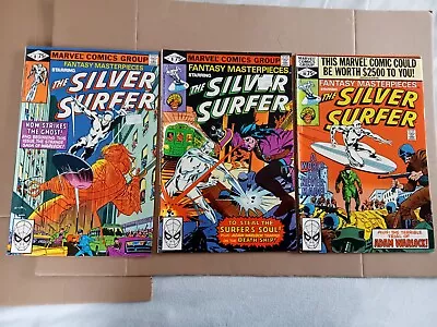 Buy Fantasy Masterpieces No 8, 9 & 10. 3 Comic Job Lot. 1980  Silver Surfer Reprints • 21.99£