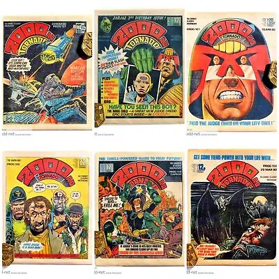 Buy 2000AD Prog 156-161 1st Angel Gang & Judge Child All 6 Comic Books 15 3 1980 (m) • 75£