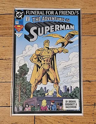 Buy The Adventures Of Superman #499 Funeral For A Friend/5 DC Comics 1993 Bag/Board  • 3.55£