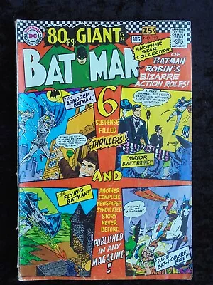 Buy Batman #193 1967 Dc Comics Silver Age 80 Page Giant • 18.70£