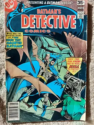 Buy DC Comic BATMAN DETECTIVE COMICS #477 - 1978 • 4.93£