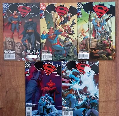 Buy SUPERMAN/BATMAN 14-18 (Loeb/Pacheco) DC Comics 2005 VFN/NM • 15£