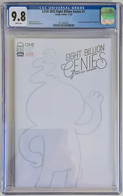 Buy Eight Billion Genies #1 (11/2022) - LCSD 2022 Variant CGC 9.8 - Image • 71.24£