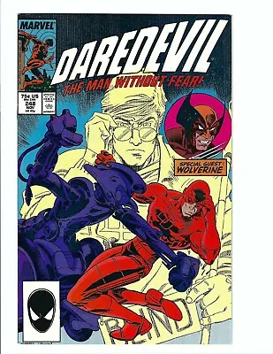 Buy Daredevil 248, VF+ 8.5, Marvel 1987, Rick Leonardi, 1st Bushwacker 🦯 • 7.43£