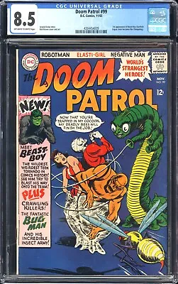 Buy DC Doom Patrol #99 CGC 8.5 Off-White To White Pages 1965 - First App Beast Boy • 719.57£
