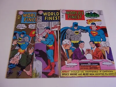 Buy World’s Finest # 168, 171 And # 172 ( Curt Swan 1967) Superman And Batman • 21£