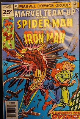 Buy Lot Of Marvel Team-Up Featuring Spiderman Issues #48, 53, 59, 63 • 98.83£
