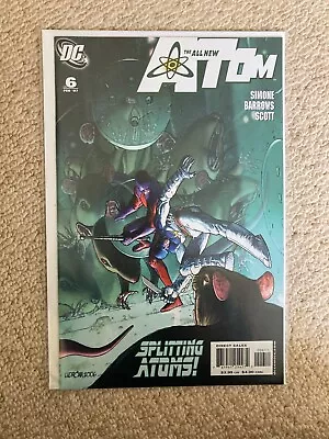 Buy All New Atom #6, Gail Simone DC 2007 (Birds Of Prey, Wonder Woman, Batgirl) • 2.99£