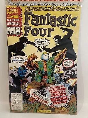 Buy Fantastic Four Annual #26 (1993, Marvel Comics Sealed With Card • 5.53£