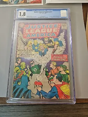 Buy Justice League Of America 21 Cgc 1.8 Off White Pages 1st Hourman Dr Fate Jsa B6 • 68.36£