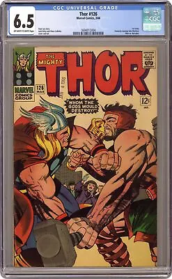 Buy Thor #126 CGC 6.5 1966 3694012004 • 390.24£