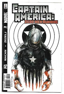 Buy Captain America Dead Men Running #3 FN/VFN (2002) Marvel Comics • 3£