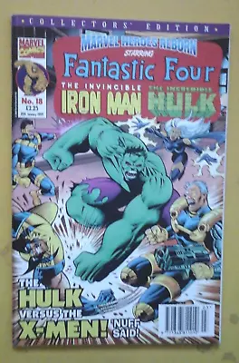 Buy Collectors Edition Marvel Heroes Reborn # 18 Hulk Iron Man Fantastic Four • 4£